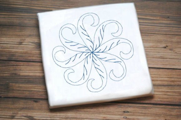 Beautiful One Line Flower Embroidery Review