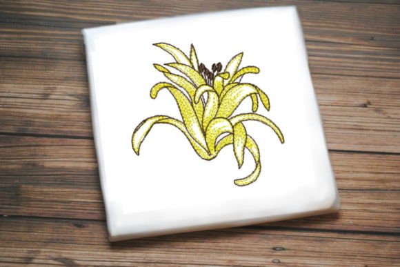 Beautiful One Line Yellow Flower Review