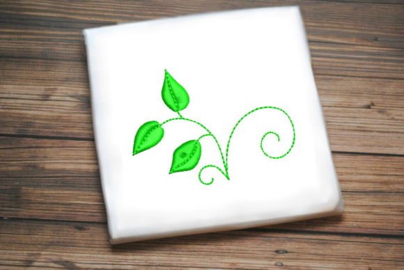 Review of Lovely Green Foliage Embroidery Design