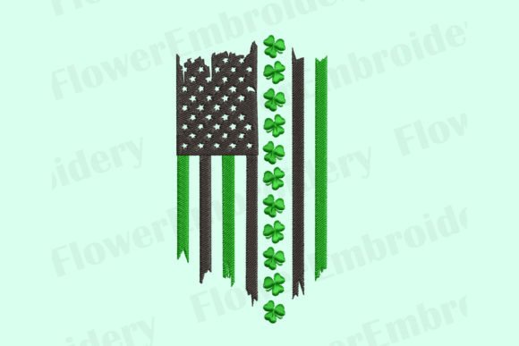 St Patrick's Flag Embroidery Review